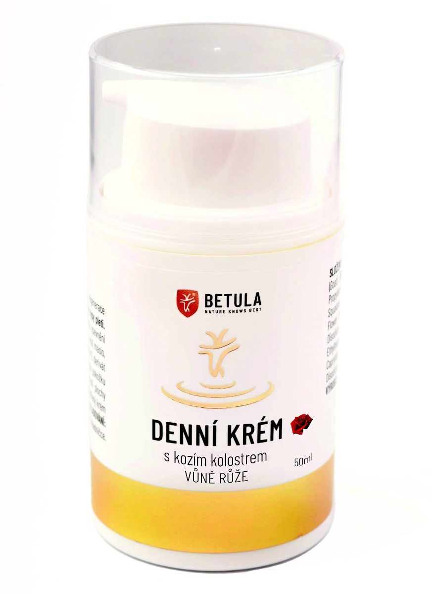 BETULA Regenerační krém s kozím kolostrem růže 50 ml