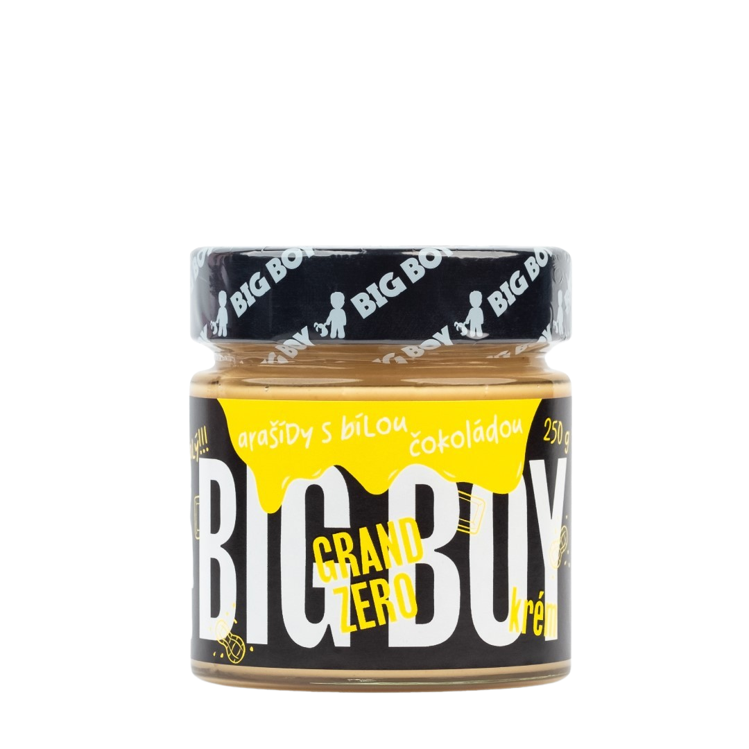 BIG BOY ® Grand Zero s bílou čokoládou 250 g