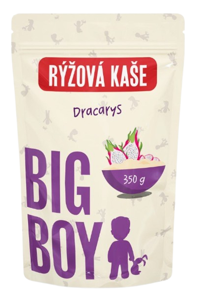 BIG BOY Rýžová kaše Dracarys exotické ovoce Eko varianta 350 g