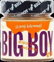 BIG BOY Sweet and Salty krém s příchutí slaného karamelu 250 g