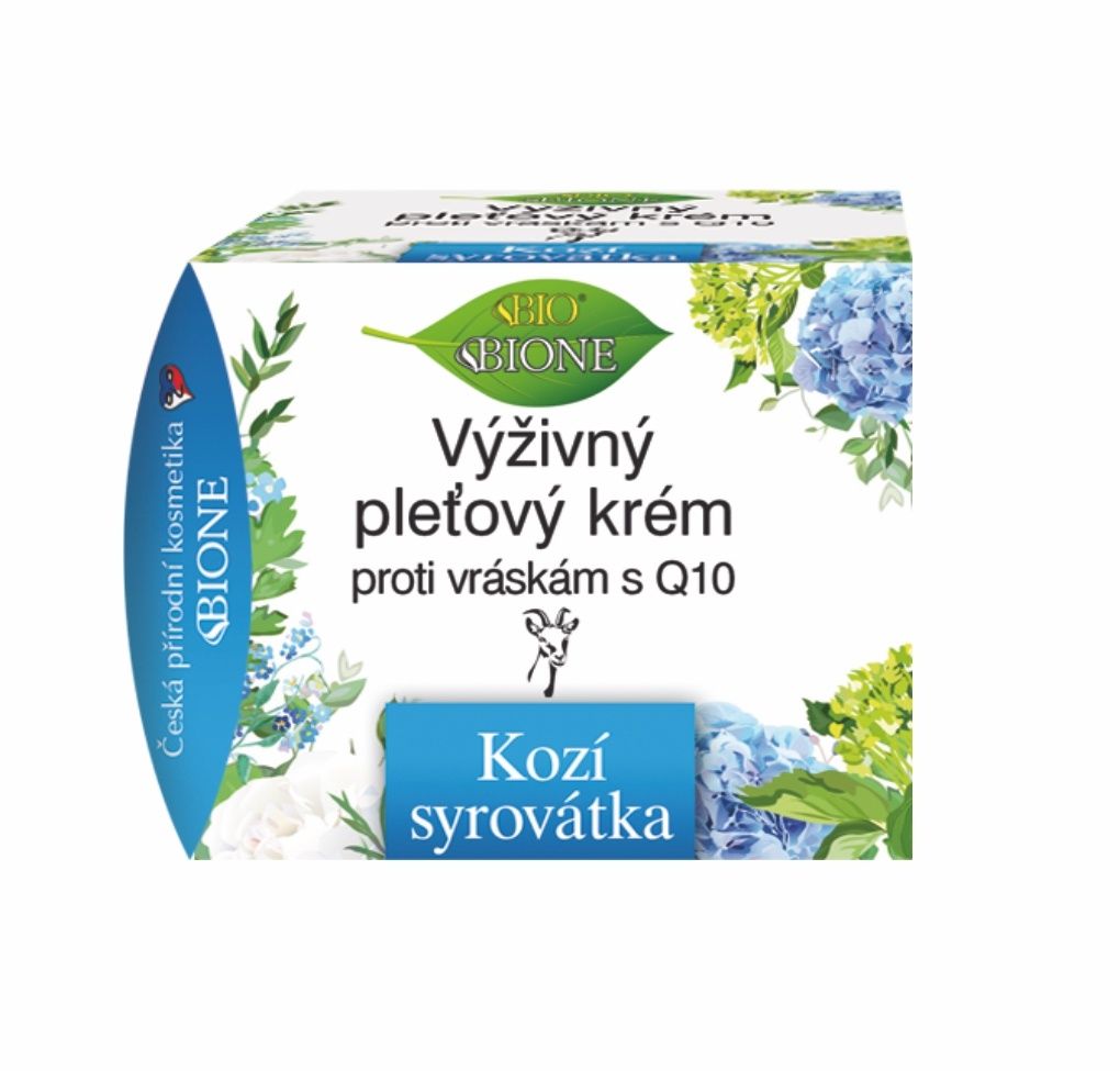 BIO BIONE Kozí syrovátka Výživný pleťový krém 51 ml