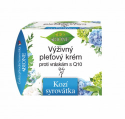 BIO BIONE Kozí syrovátka Výživný pleťový krém 51 ml