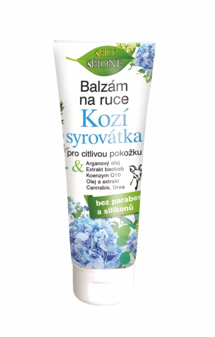 BIO BIONE Kozí syrovátka Balzám na ruce 205 ml