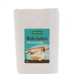 BIO NEBIO Špaldová mouka celozrnná hladká BIO 1 kg