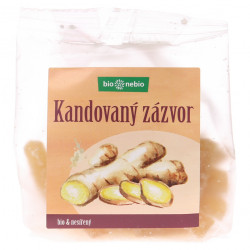 BIO NEBIO Kandovaná zázvor BIO 100 g