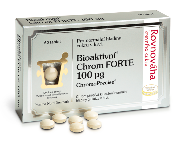 BIOAKTIVNÍ Chrom FORTE 100 μg 60 tablet