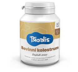 Bioalis Bovinní kolostrum 90 kapslí