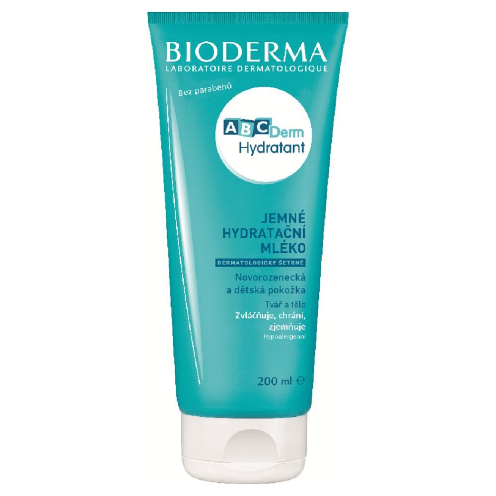 BIODERMA ABCDerm Hydratant Tělové mléko 200 ml, poškozený obal