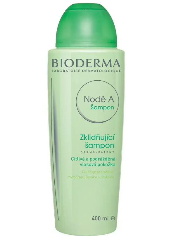 BIODERMA Nodé A šampon na citlivou a podrážděnou pokožku hlavy 400 ml