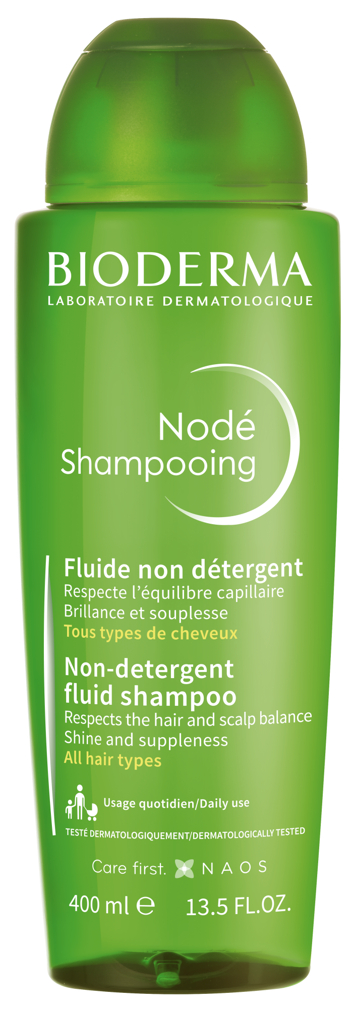 BIODERMA Nodé Fluid šampon, nedráždivý, pro všechny typy vlasů 400 ml