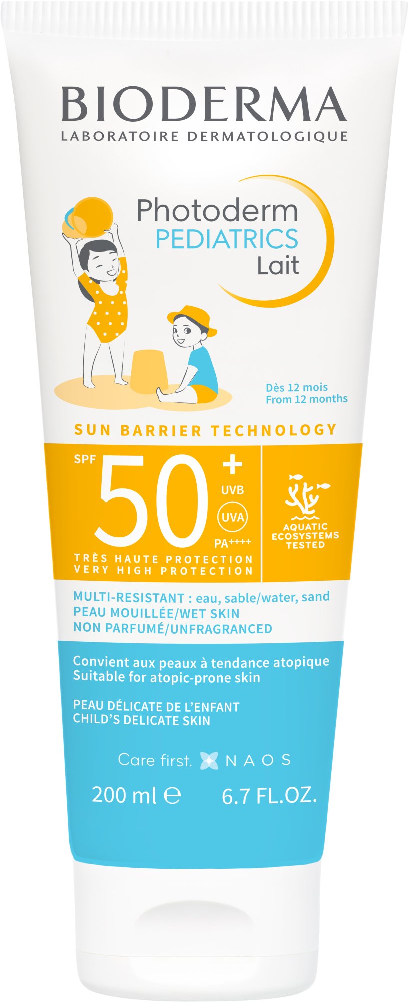 BIODERMA Photoderm PEDIATRICS mléko SPF 50+ 200 ml