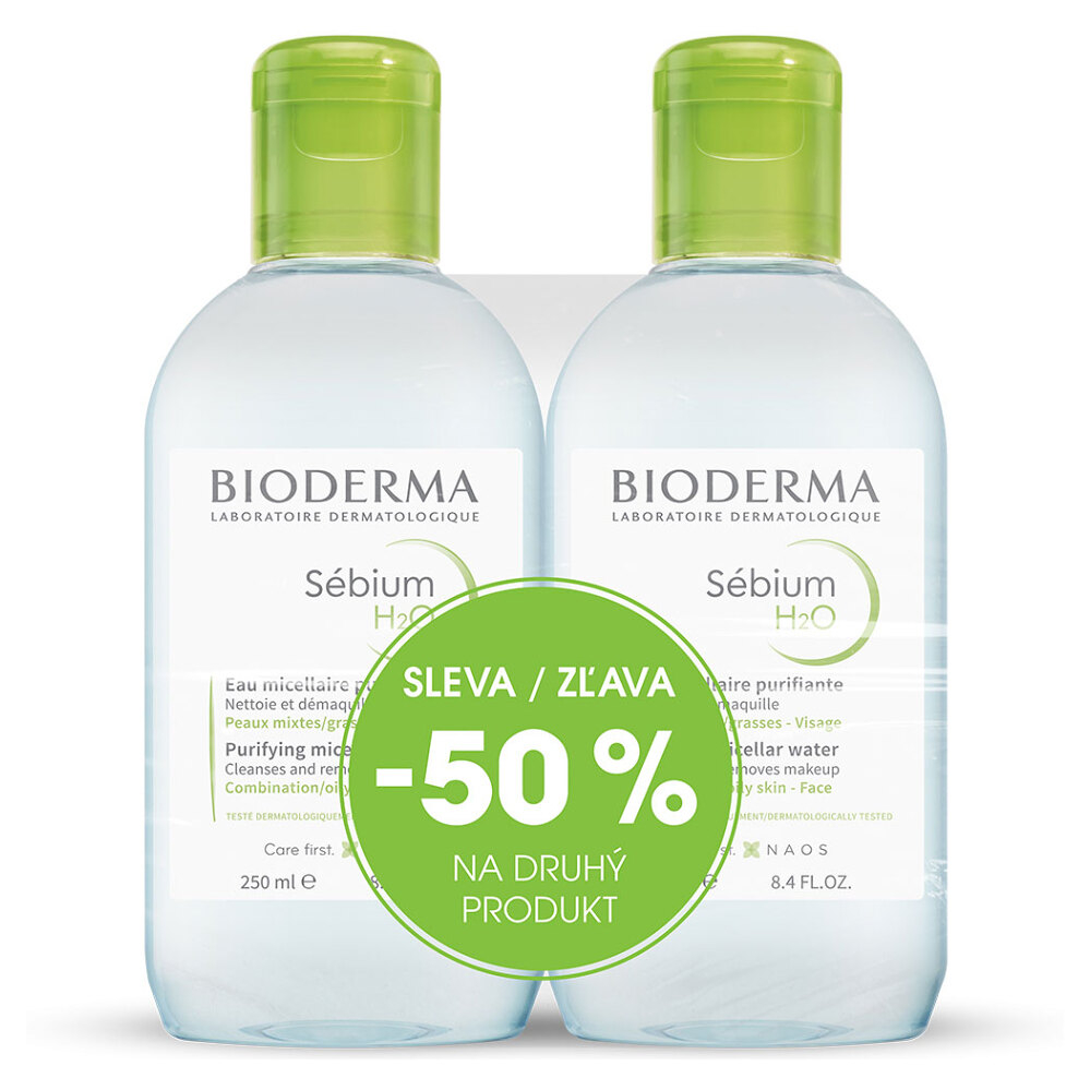 BIODERMA Sébium Micelární voda Výhodné balení 2x250 ml