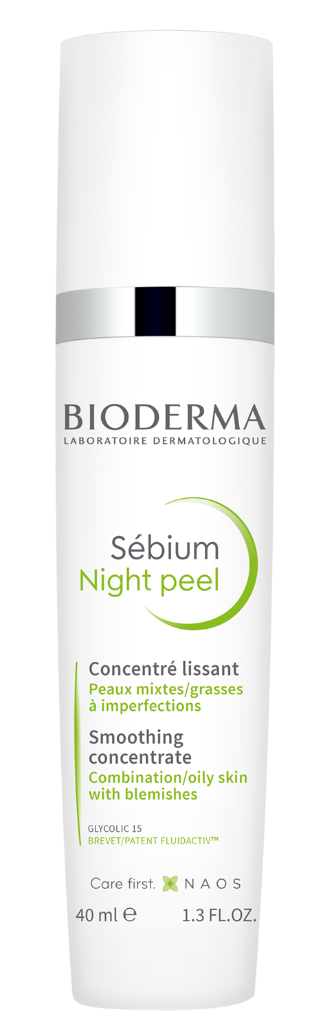 BIODERMA Sébium Night Peel jemný chemický peeling 40 ml