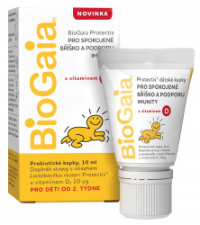 BIOGAIA Protectis Probiotické kapky s vitamínem D 10 ml