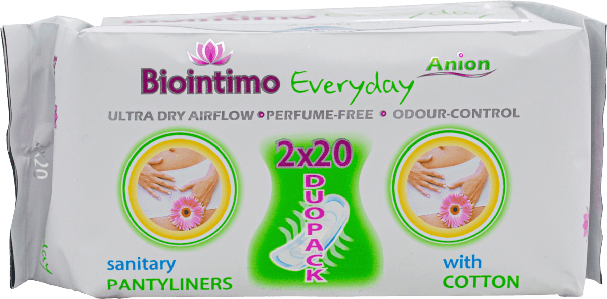 BIOINTIMO Anion DUO intimky na každý den 40 ks