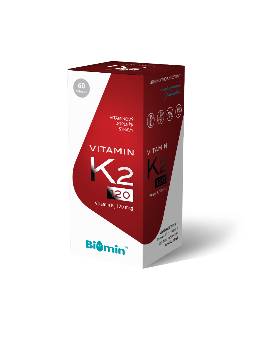 Biomin Vitamin K2 120 µg 60 tobolek