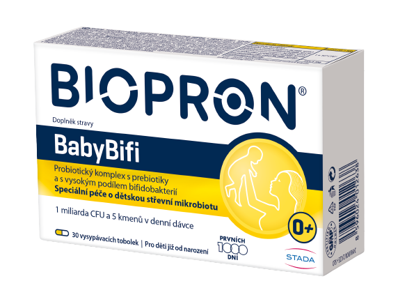 BIOPRON Walmark LAKTOBACILY Baby BiFi+ 30 tobolek