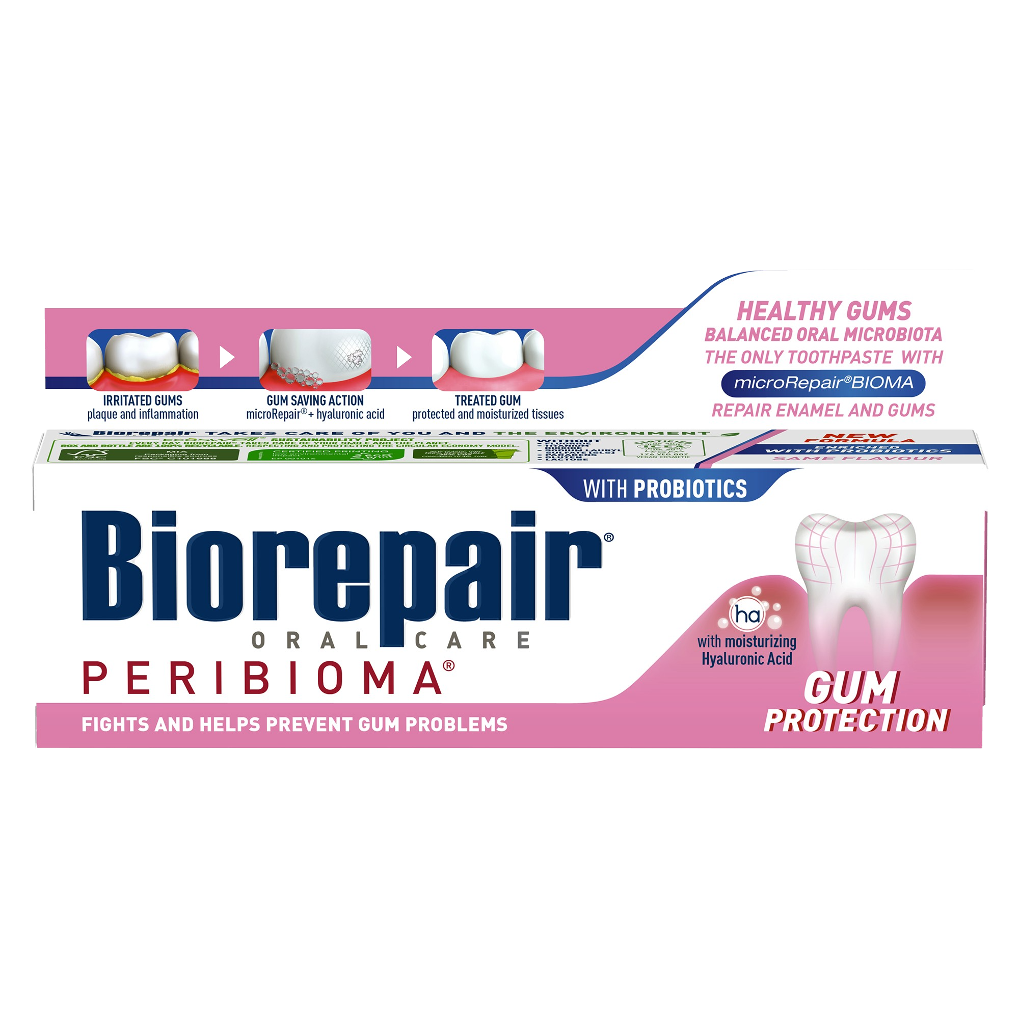 BIOREPAIR Gum Protection Peribioma zubní pasta 75 ml