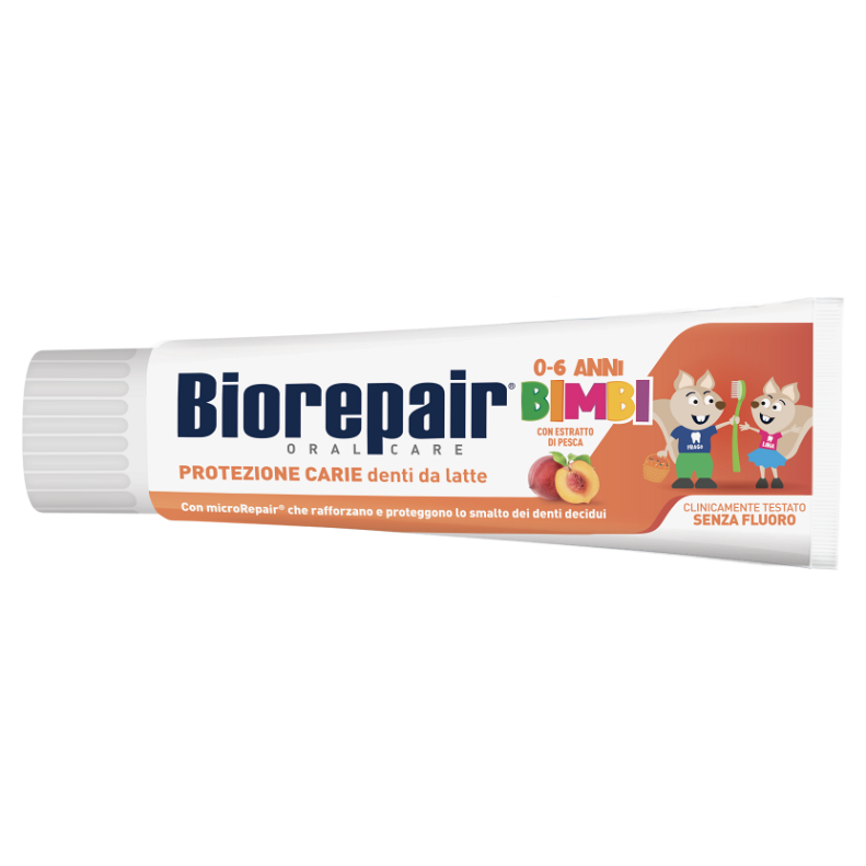 BIOREPAIR Kids Zubní pasta pro děti 0-6 let Broskev 50 ml