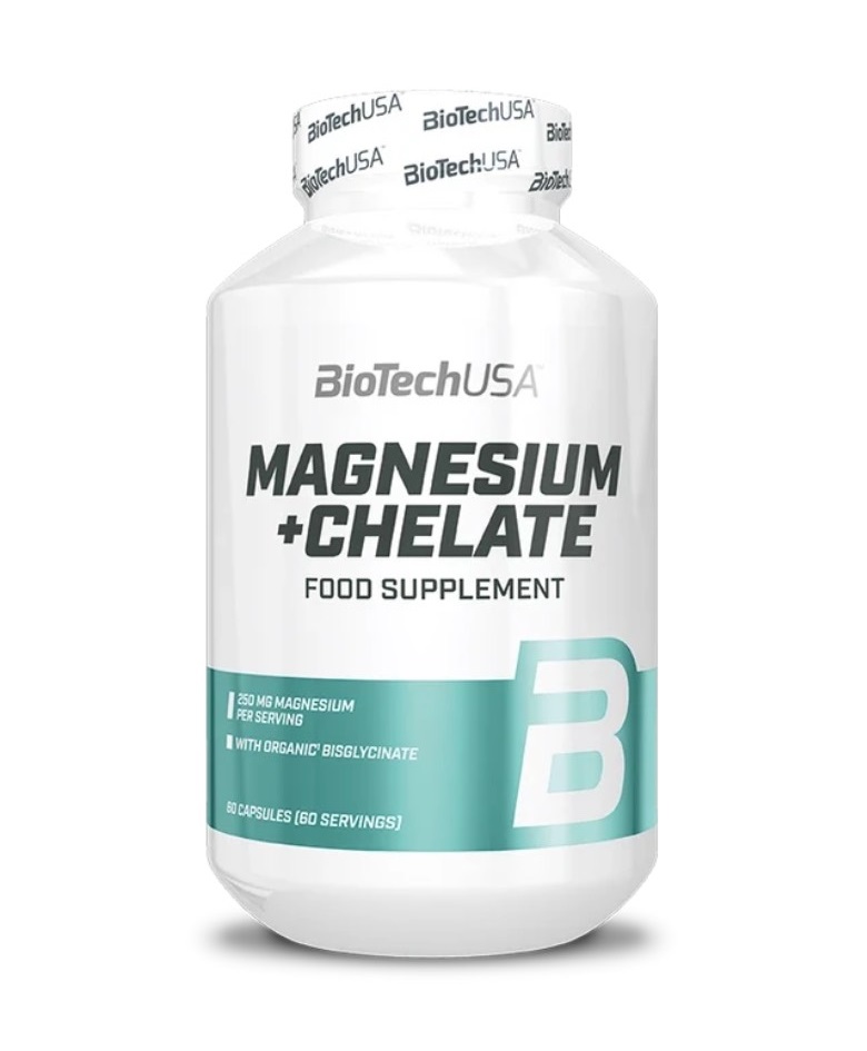 BioTech Magnesium + Chelate 60 kapslí