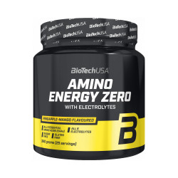 BioTech USA Amino Energy Zero s elektrolyty 360g - broskvový čaj