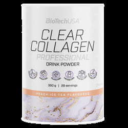 BioTech USA Clear Collagen Professional 350g - broskvový ledový čaj