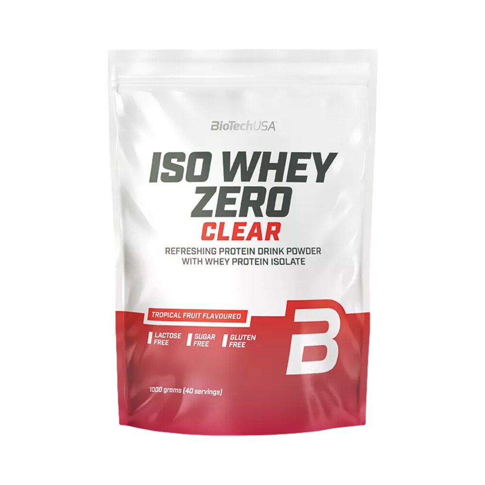 BioTech USA Iso Whey Zero Clear 1000g - lesní plody