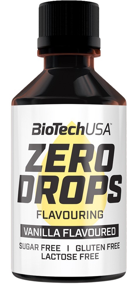 BIOTECH USA Zero Drops vanilka 50 ml