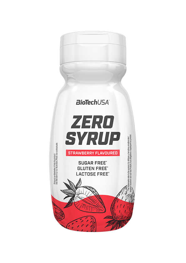 BIOTECH Zero Syrup, jahoda 320 ml