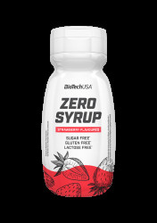 BIOTECH Zero Syrup, jahoda 320 ml