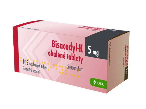 BISACODYL-K Krka 5mg tbl.obd. 105 tablet