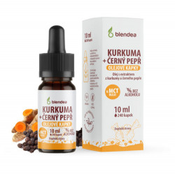 BLENDEA Kurkuma + černý pepř olejové kapky 10 ml