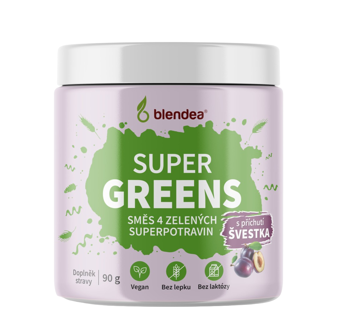 BLENDEA Supergreens švestka 90 g