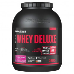 BODY ATTACK Extreme whey deluxe syrovátkový koncentrát třešeň 2300 g