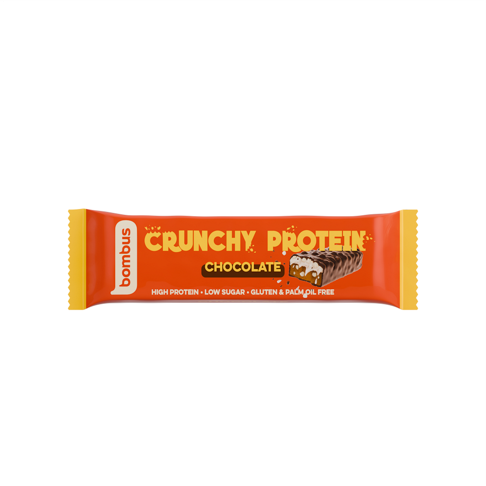 BOMBUS Crunchy protein chocolate 50 g