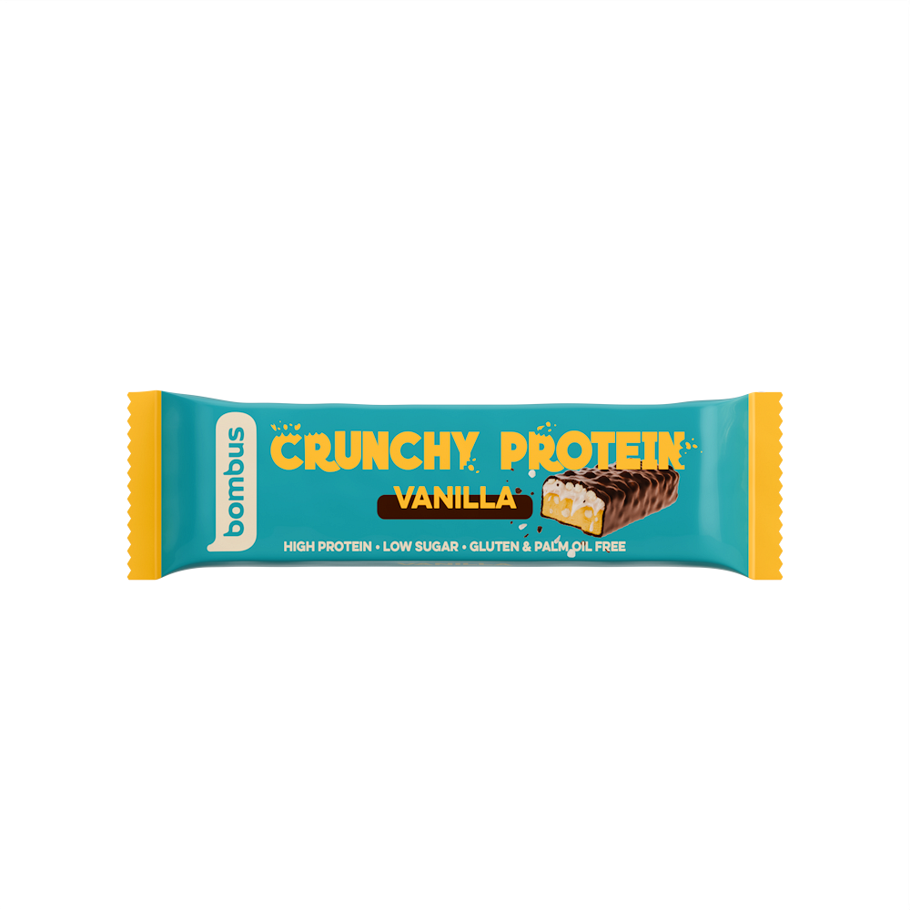 BOMBUS Crunchy protein vanilla 50 g