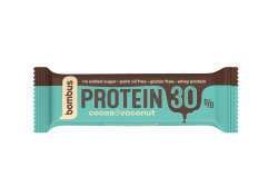 Bombus Protein 30% Cocoa & coconut tyčinka 50 g