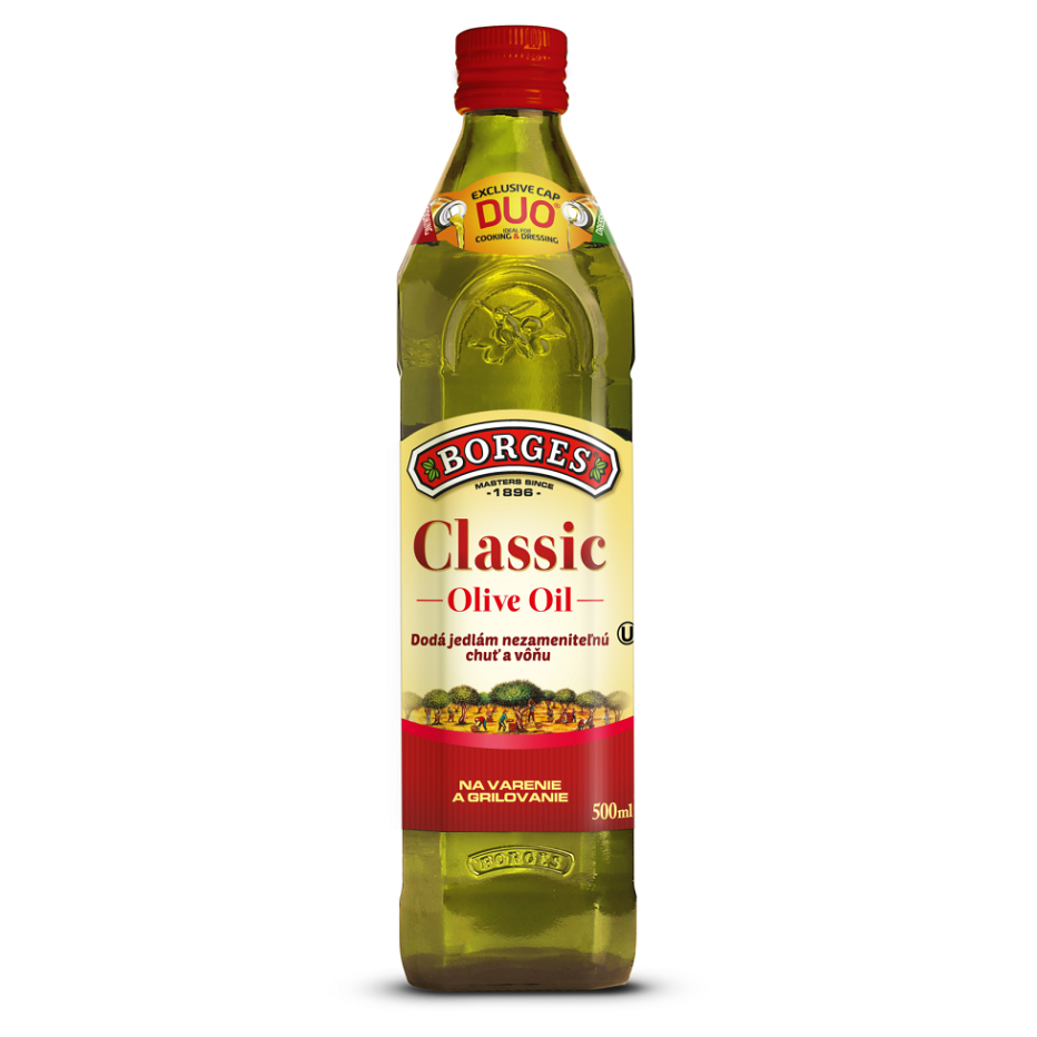 BORGES Classic olivový olej 500 ml, poškozený obal