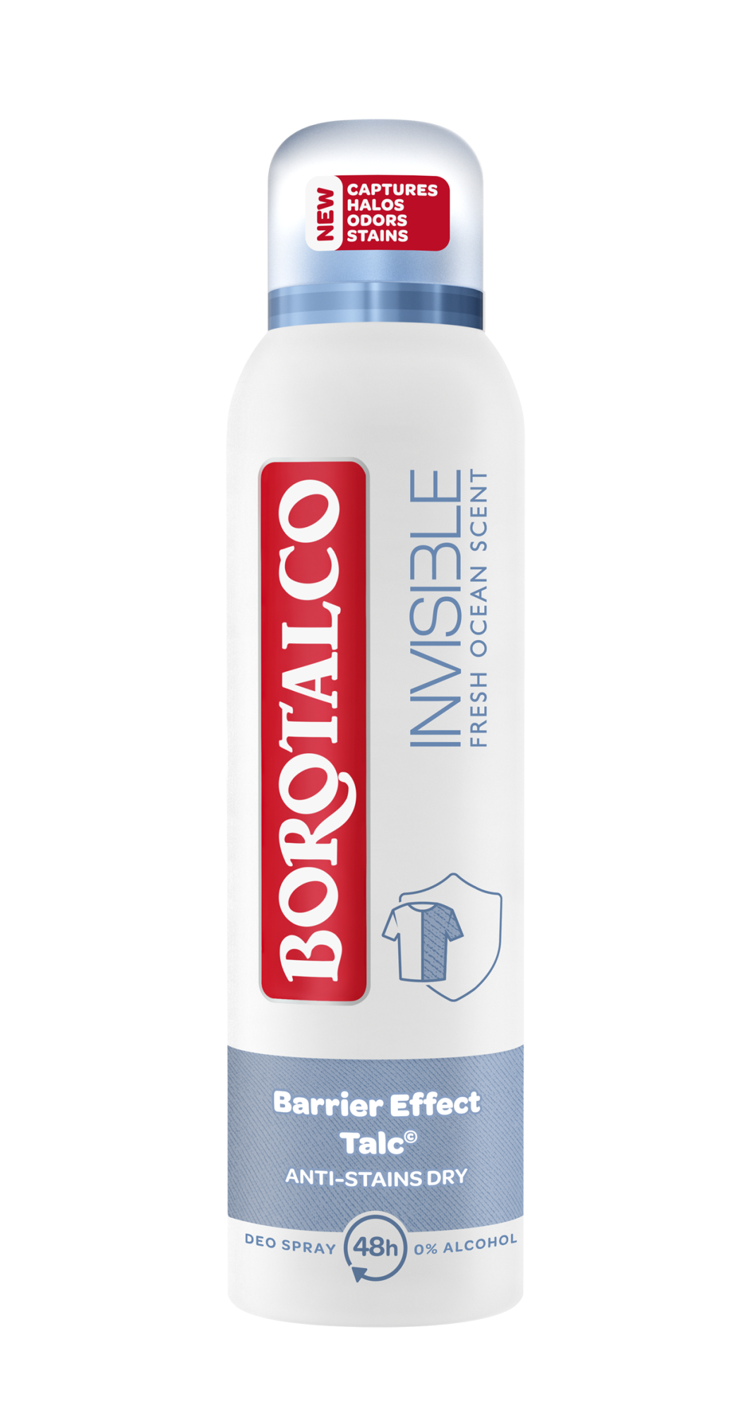 BOROTALCO Invisible Fresh, Antiperspirant deodorant sprej Unisex 150 ml