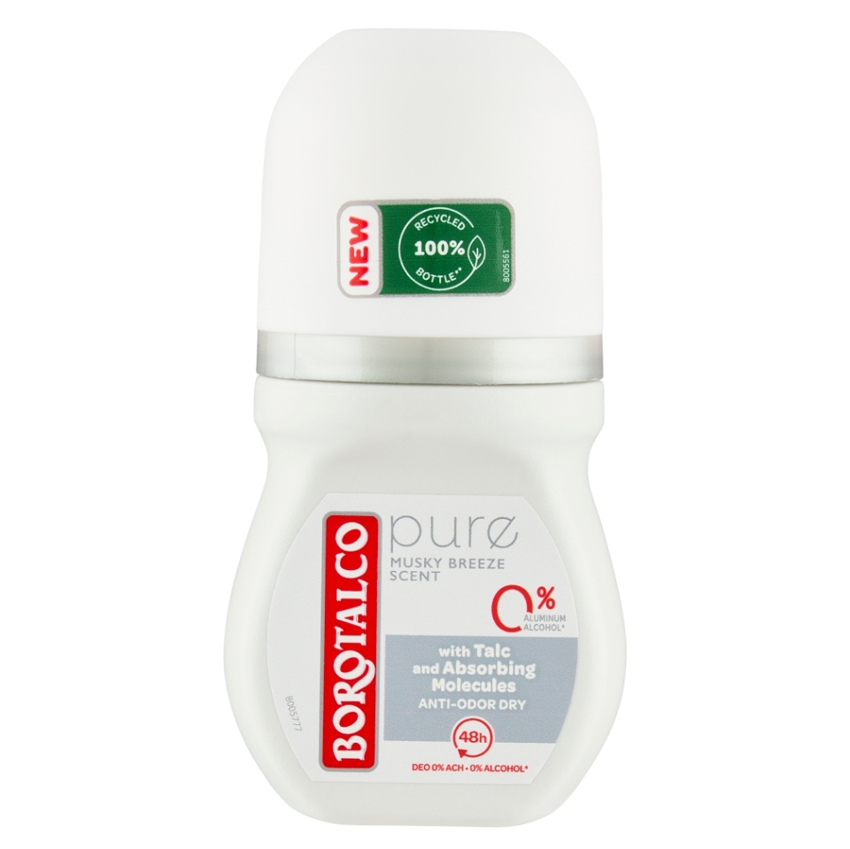 BOROTALCO Kuličkový deodorant Pure 50 ml