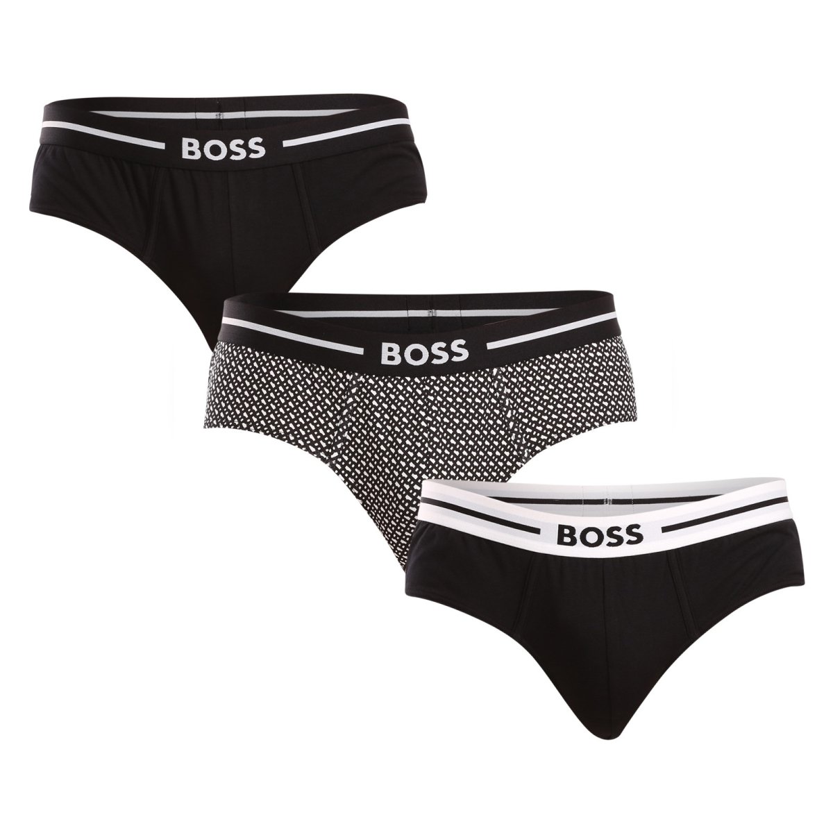 BOSS 3PACK pánské slipy vícebarevné (50520164 962) XL