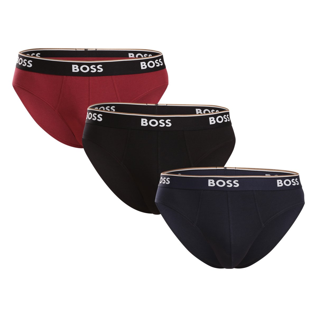 BOSS 3PACK pánské slipy vícebarevné (50517826 976) M