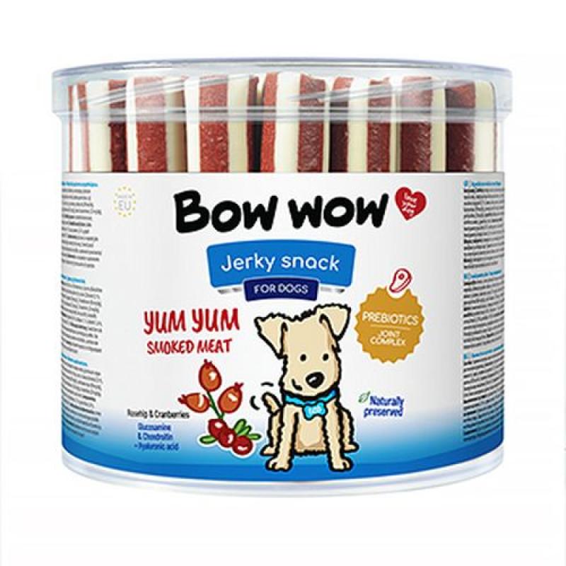 BOW WOW Yum Yum Uzené maso 12cm 1ks