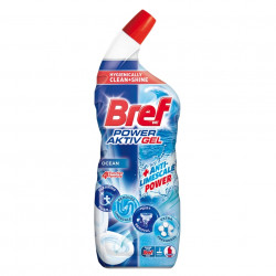 BREF Power Aktiv gel WC čistič Ocean 700 ml