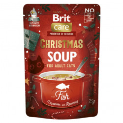 BRIT Care Christmas Fish Soup vánoční polévka pro kočky 75 g