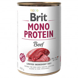 BRIT Mono Protein Beef konzerva pro psy 400 g