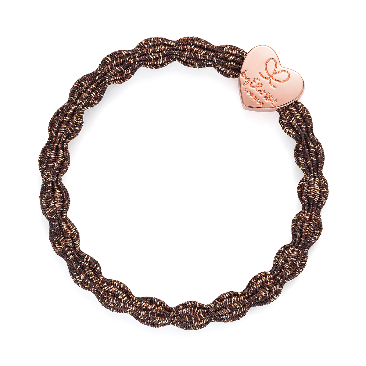 By Eloise London Metallic Rose Gold Heart Bronze (Bronze)