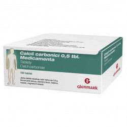 CALCII CARBONICI MEDICAMENTA 0.5 g 100 tablet