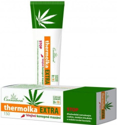 Cannaderm Thermolka EXTRA hřejivé konopné mazání 150 ml