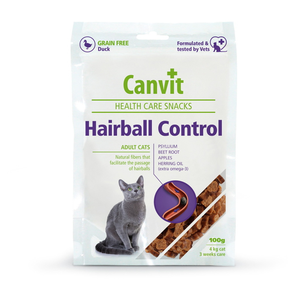 CANVIT Hairball Control Snacks 100 g